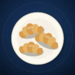 Minicroissants de mantequilla
