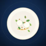 Ensalada de rulo de cabra