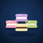 Macarons de colores